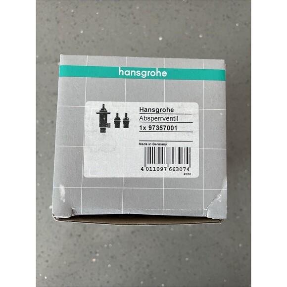 Hansgrohe 97357001 Axor Pharo Shut Off Valve 3 Hole Basin Mixer OPEN BOX - Picture 2 of 13